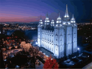 Mormon Churc,h Salt Lake City