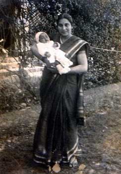 Shri Mataji with Kalpana