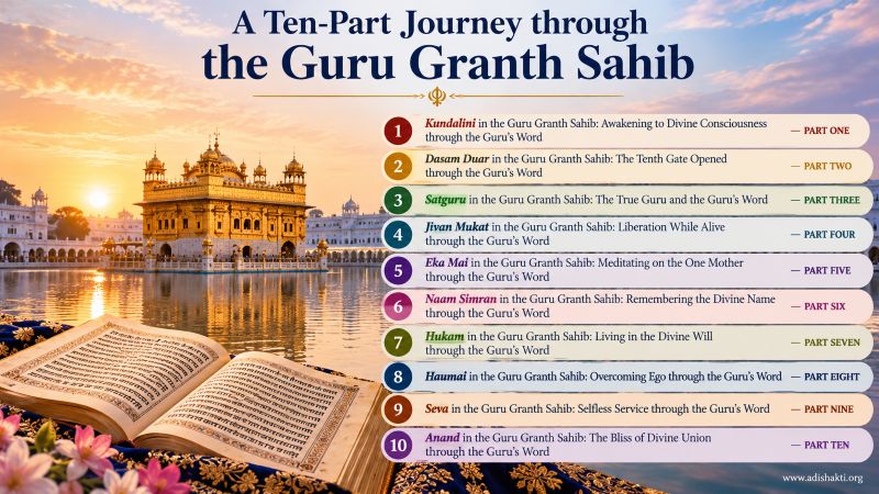 Kundalini and spiritual awakening — illustrative image for the ten-part Guru Granth Sahib series