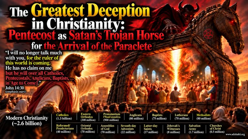 The Greatest Deception in Human History: Pentecost as Satan's Trojan Horse