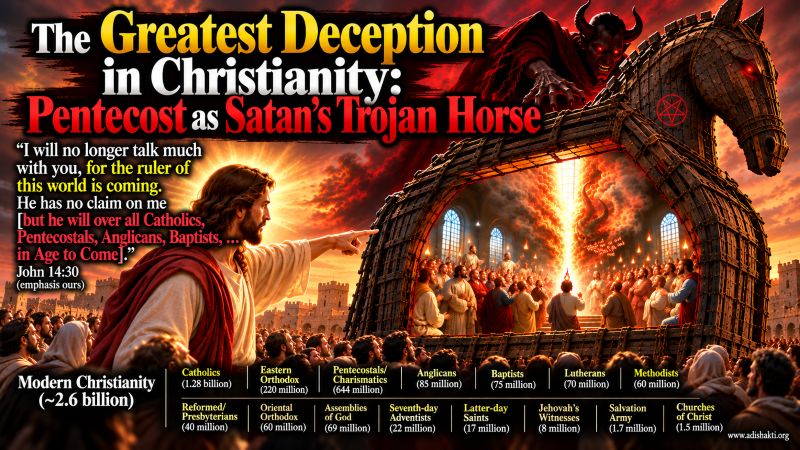 The Greatest Deception in Human History: Pentecost as Satan's Trojan Horse