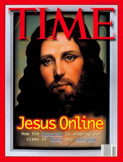 TIME Magazine Cover: Jesus Online, December 1996