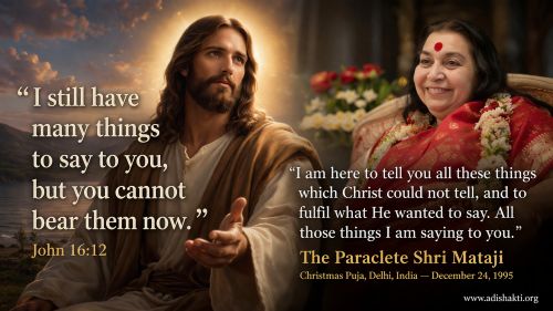 Shri Mataji — And He has predicted that