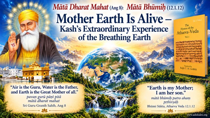 Mātā Dharat Mahat | Mātā Bhūmiḥ: Mother Earth Is Alive — Kash’s Extraordinary Experience of the Breathing Earth