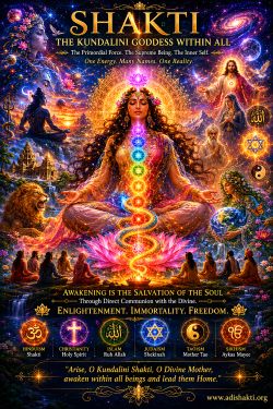 SHAKTI: The Kundalini Goddess within all