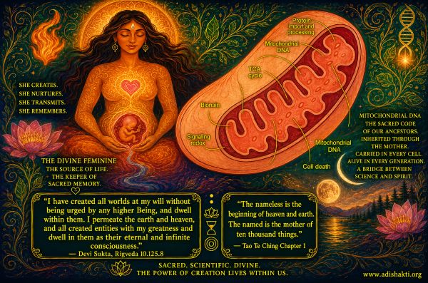 The Primordial Mother of Humanity - artistic representation of the Divine Feminine