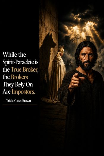 While the Spirit-Paraclete is the True Broker, the Brokers They Rely On Are Impostors