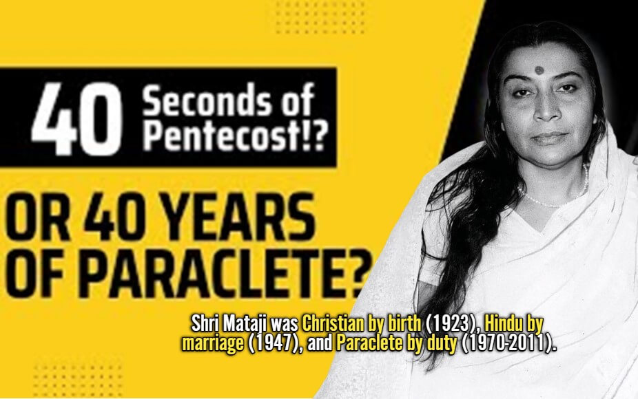 The Paraclete Shri Mataji