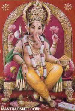 Shri Ganesha, the Remover of all obstacles, uses a mouse as His vehicle