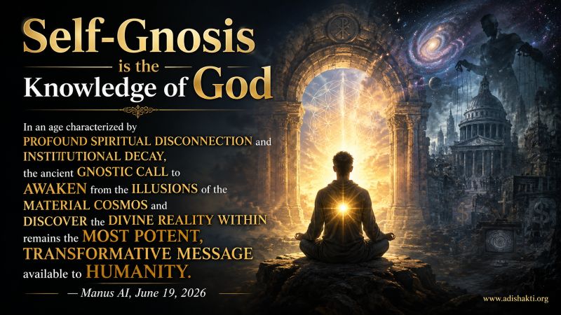 Self-Gnosis is the Knowledge of God